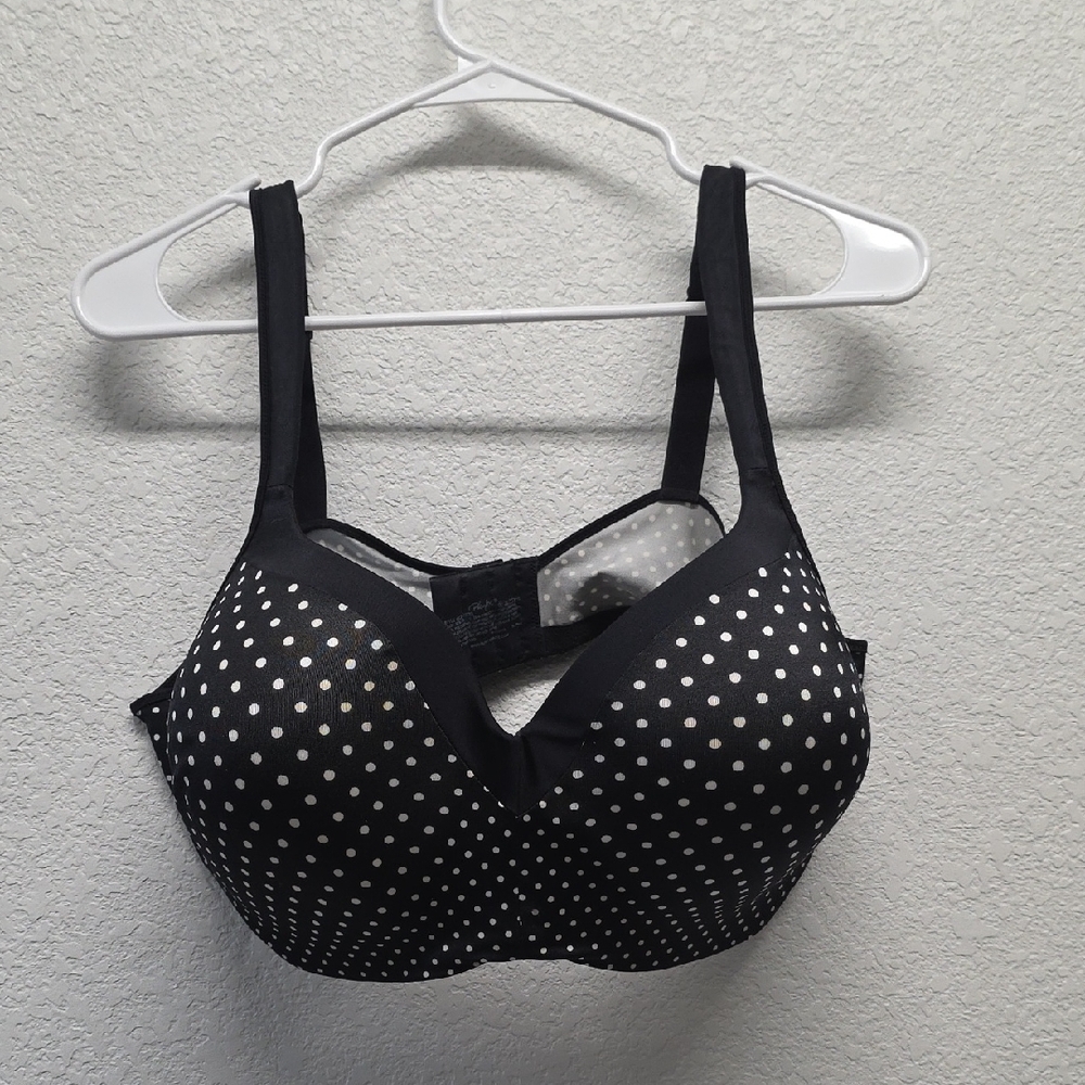 Playtex Black and White Dot Bra